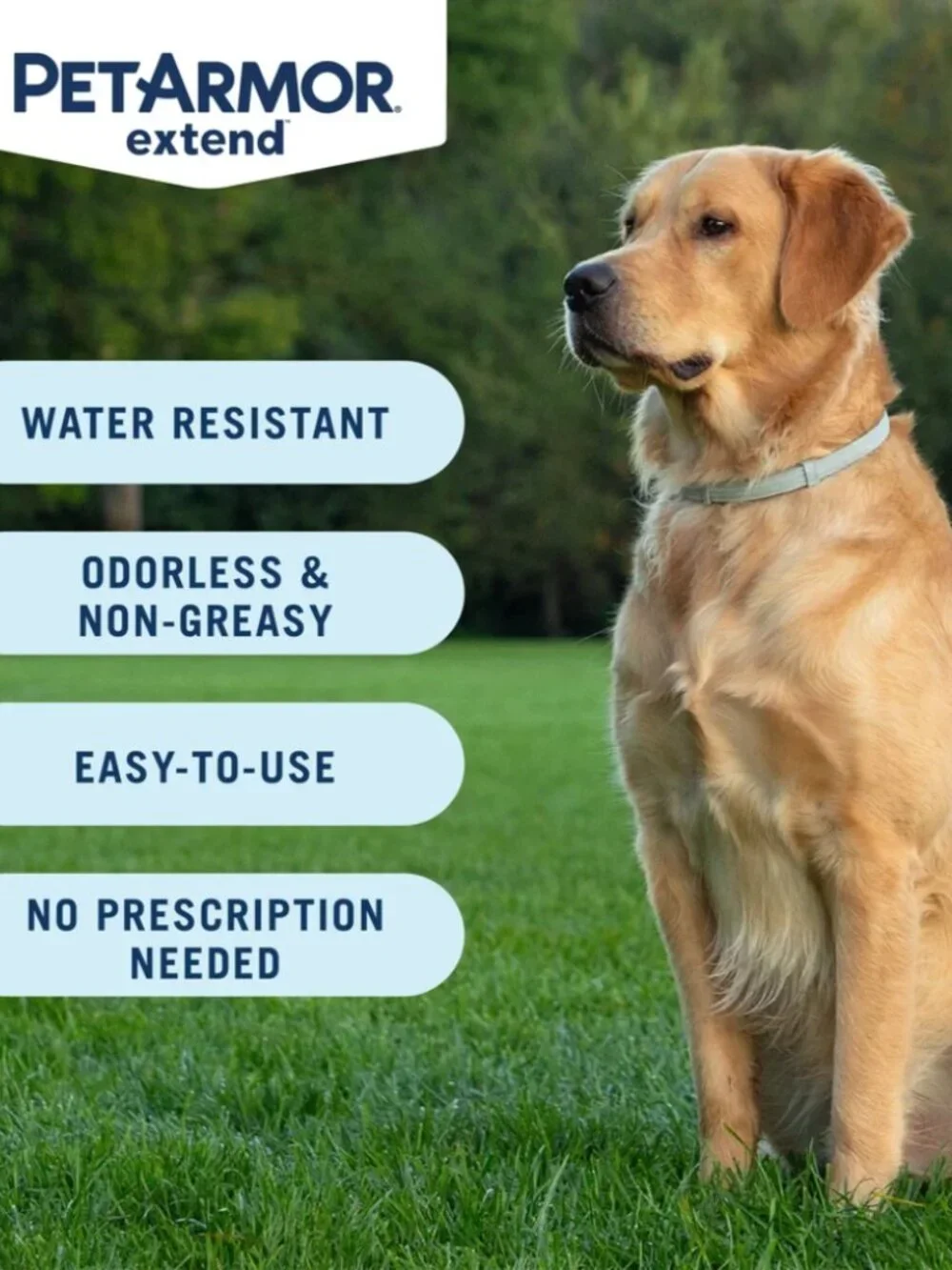 Share brand new- large PetArmor Extend Flea & Tick Dog Collar L Over 18 lb